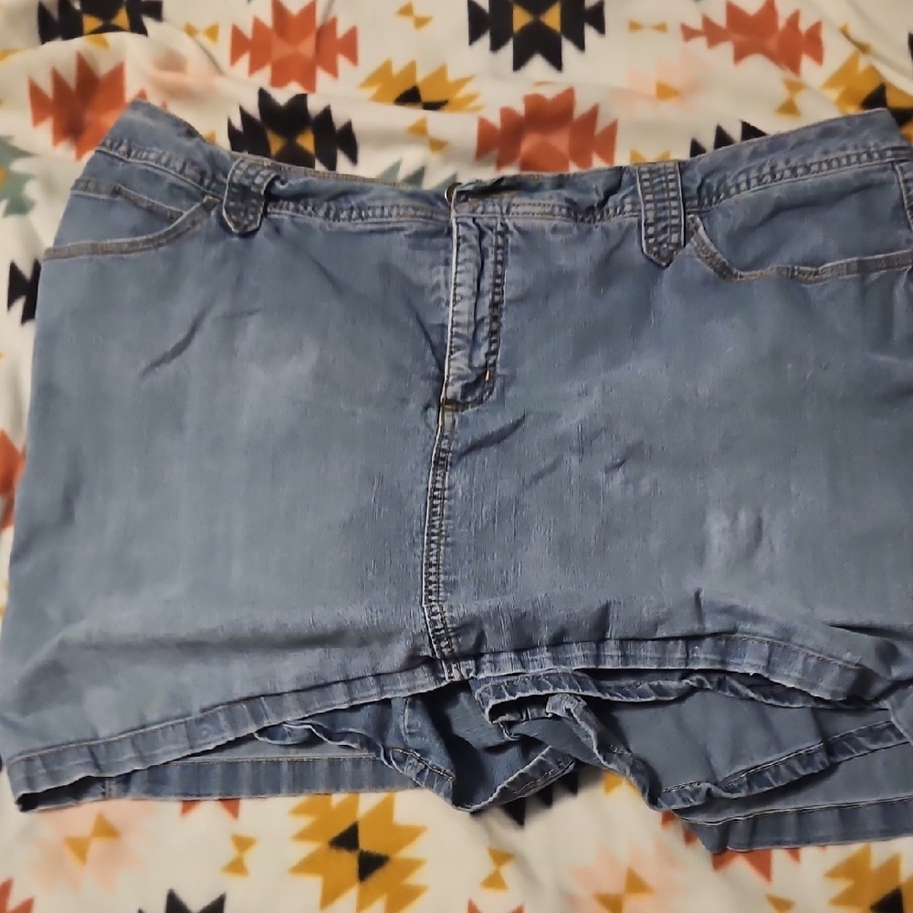 Casual Blue Denim Shorts